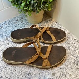 Teva brown sandals size 7.5